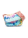 Palm Angels Girl's Tie-dye Crash Bag In Pink