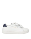 Palm Angels Toddler Boy Sneakers White Size 10c Leather In White