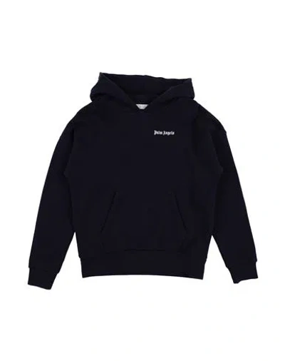 Palm Angels Babies'  Toddler Boy Sweatshirt Midnight Blue Size 4 Cotton, Elastane In Black