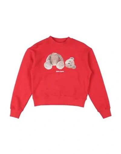 Palm Angels Babies'  Toddler Boy Sweatshirt Red Size 6 Cotton, Elastane
