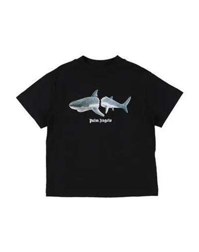 Palm Angels Babies'  Toddler Boy T-shirt Black Size 4 Cotton