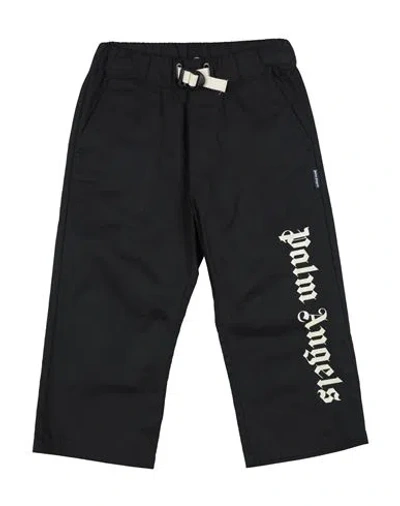 Palm Angels Babies'  Toddler Girl Pants Black Size 4 Cotton
