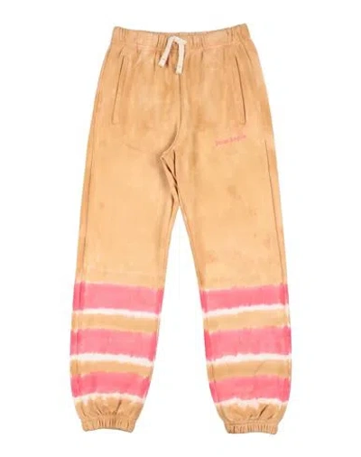 Palm Angels Babies'  Toddler Girl Pants Camel Size 4 Cotton In Orange