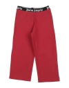 Palm Angels Toddler Girl Pants Red Size 4 Cotton, Polyamide, Polyester, Elastane In Red