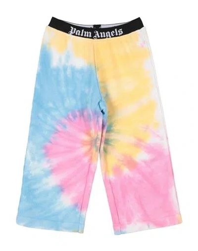 Palm Angels Babies'  Toddler Girl Pants Sky Blue Size 4 Cotton