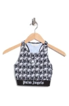 Palm Angels Top In Animal Print
