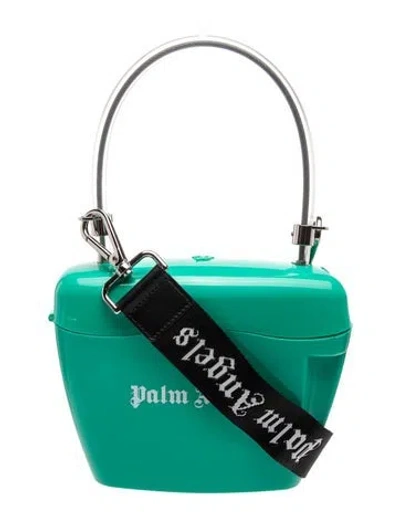 Pre-owned Palm Angels Top Handle Bag In Green
