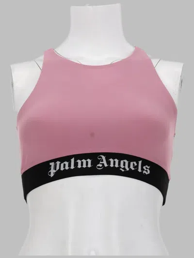 Palm Angels Mini Fashion Top For Women In Pink