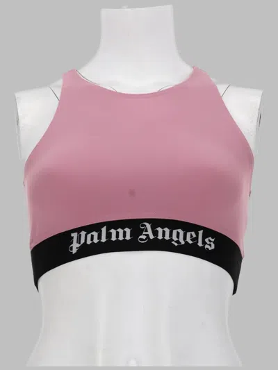 Palm Angels Top Woman In Pink