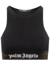 PALM ANGELS TOP WITH LOGO