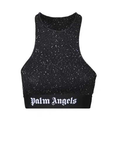 Palm Angels Tops In Black