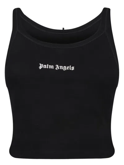 Palm Angels Tops In Black