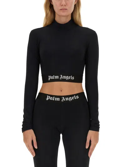 PALM ANGELS TOPS WITH LOGO