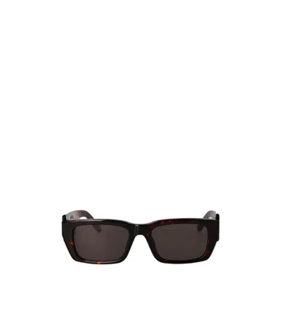 Palm Angels Tortoiseshell-effect Palm Sunglasses In Black