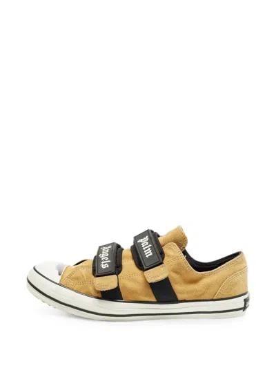Pre-owned Palm Angels Touch-strap Sneakers In Neutral