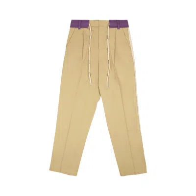 Pre-owned Palm Angels Track Belt Pants 'beige'