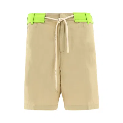 Pre-owned Palm Angels Track Belt Shorts 'off White' | Men's Size 48