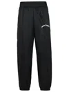 Palm Angels Logo Embroidery Embroidery Track Pants In Black