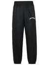 Palm Angels Logo Embroidery Embroidery Track Pants In Black