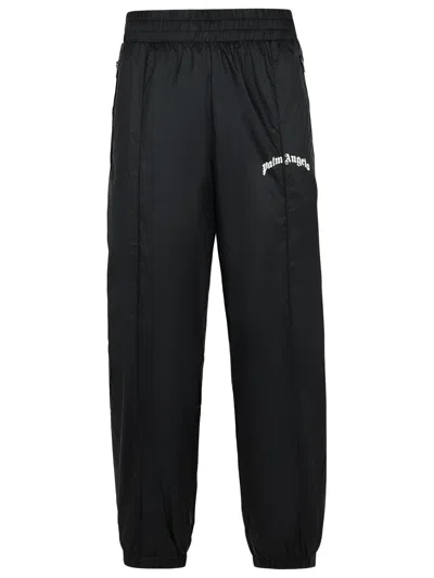 PALM ANGELS PALM ANGELS TRACK' BLACK POLYAMIDE PANTS MEN