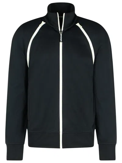 PALM ANGELS PALM ANGELS 'TRACK' BLACK POLYESTER BLEND JACKET