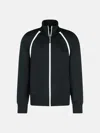 Palm Angels 'track' Black Polyester Blend Jacket
