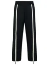 Palm Angels Track Black Polyester Blend Pants