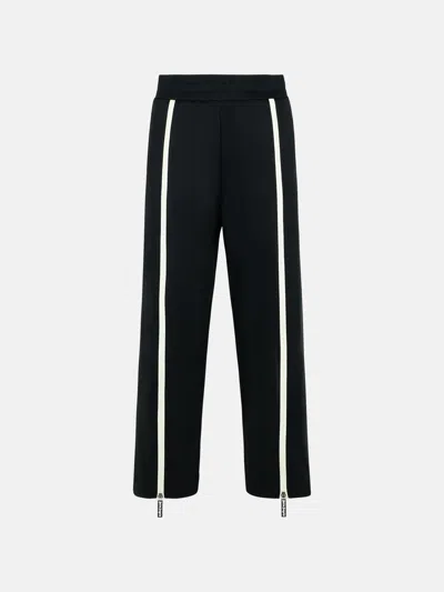 Palm Angels Track' Black Polyester Blend Pants