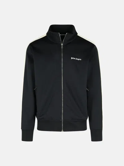 Palm Angels 'track' Black Polyester Sweatshirt