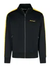 Palm Angels Track Sweatshirt Polyester Noir In Black