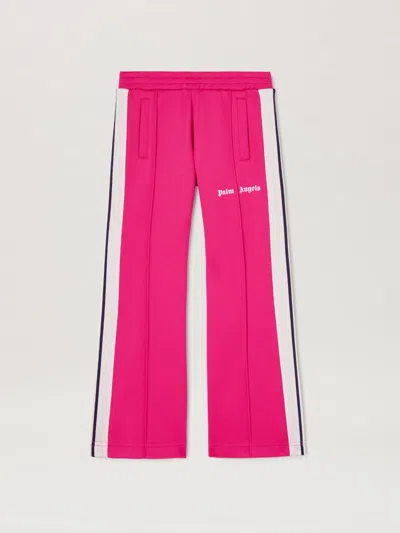 Palm Angels Track Flare Pants In Fuchsia