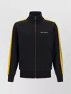 Palm Angels Track Black Polyester Sweatshirt In Black