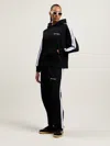 Palm Angels Track Hoody In Black