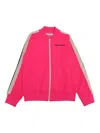 Palm Angels Track Jacket Fuchsia Fluo Bl In Fuchsia