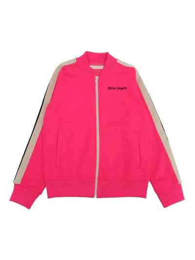 Palm Angels Kids'  Track Jacket Fuchsia Fluo Bl