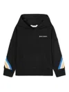 Palm Angels Track Over Hoodie In Black