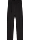 Palm Angels Elastic Waist Sweatpants In Black
