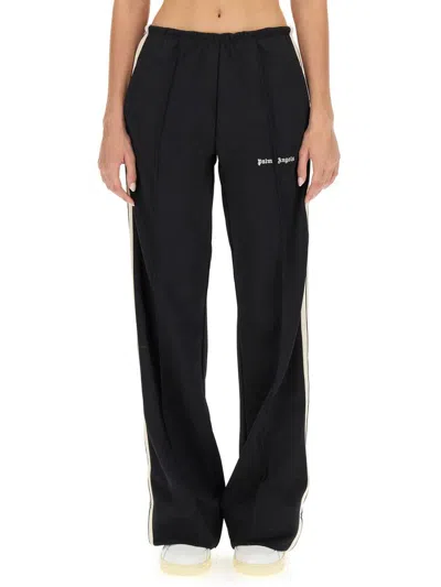 Palm Angels Track Trousers Loose In Black