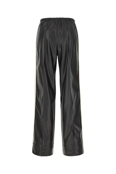 Palm Angels Track-pants With Contrasting Side Stripes In Black