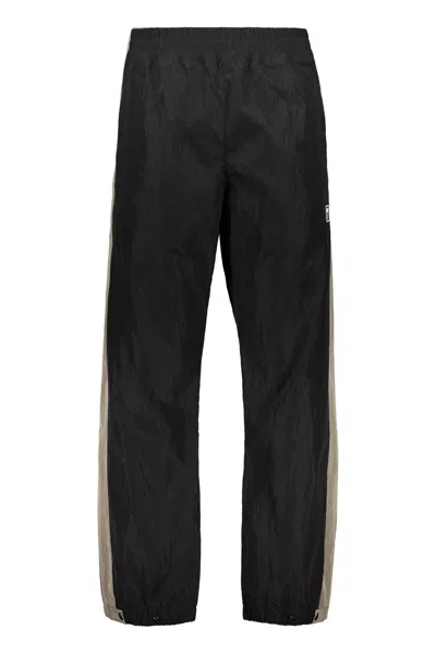 Palm Angels Track-pants With Decorative Stripes In Black