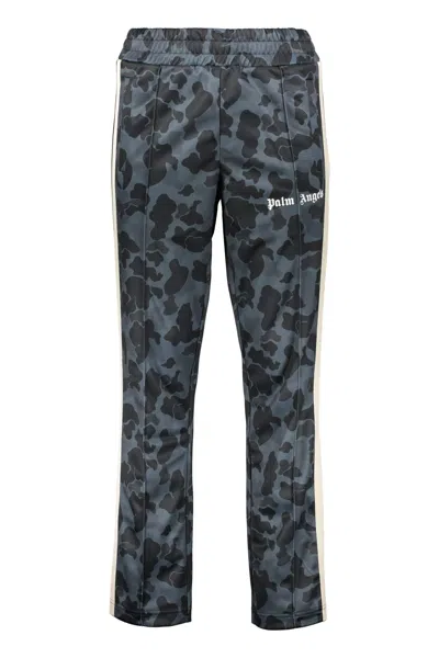 PALM ANGELS TRACK-PANTS WITH DECORATIVE STRIPES