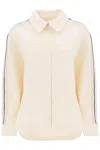 Palm Angels Track Shirt With Side Bands