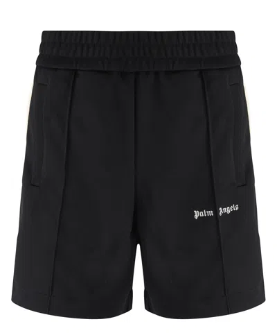 Palm Angels Track Shorts In Black