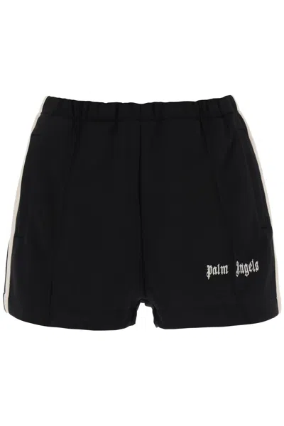 Palm Angels Track Shorts With Contrast Bands Women