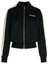 Palm Angels Track Sweatshirt Polyester Noir In Black