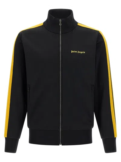 Palm Angels Classic Logo Track Jacket In Black