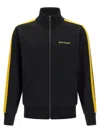 Palm Angels Track Sweatshirt Polyester Noir In Black