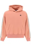 Palm Angels "track Sweatshirt With Contrasting Bands In Rosa