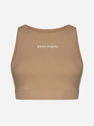 Palm Angels Top In Nude,off White