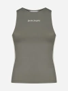 PALM ANGELS TRAINING TRACK JERSEY TANK TOP